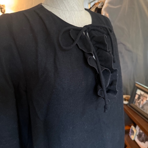 APC Wool Ruffle Shift - Picture 6 of 8